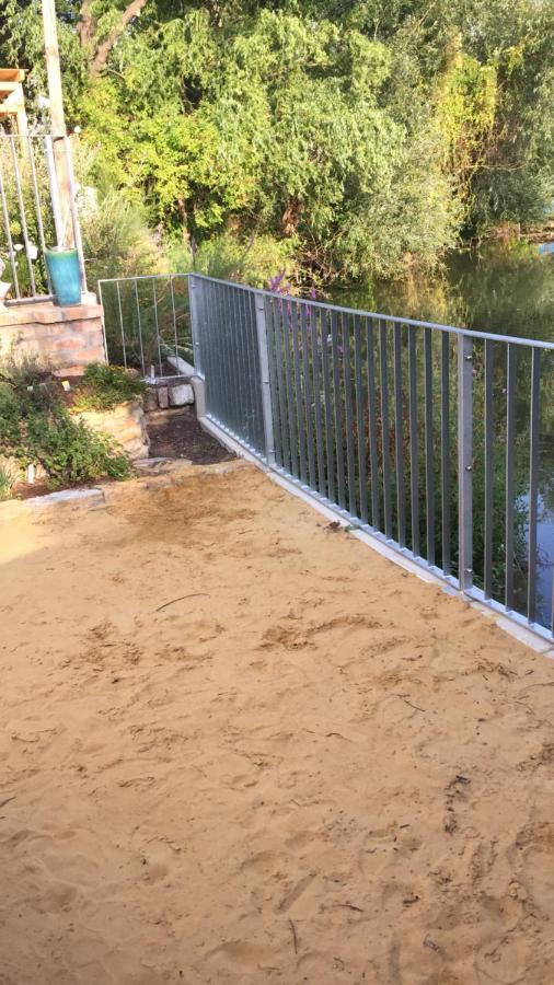 Familienfreundliche Ferienwohnung Am See Sömmerda Buitenkant foto
